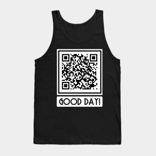 Rick Roll QR Code Tank Top